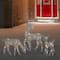 White LED Reindeer Family Outdoor Christmas Décor Set